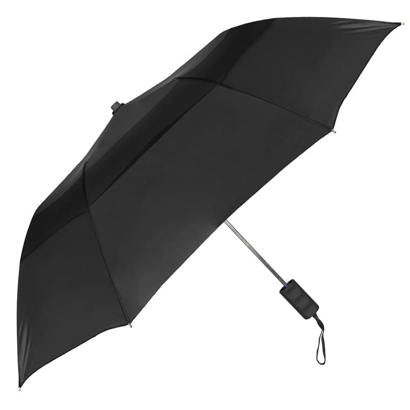 Windproof Vented Auto-Open Folding Umbrella