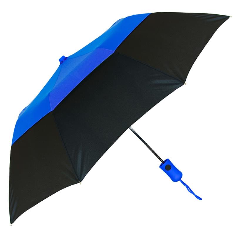 The Vented Color Crown Auto-Open Folding Umbrella