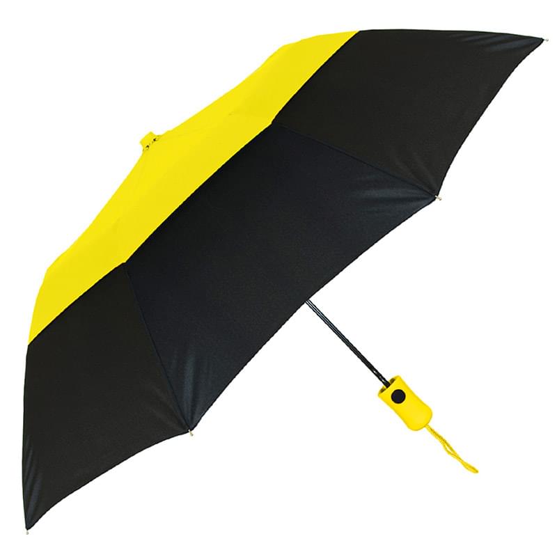 The Vented Color Crown Auto-Open Folding Umbrella