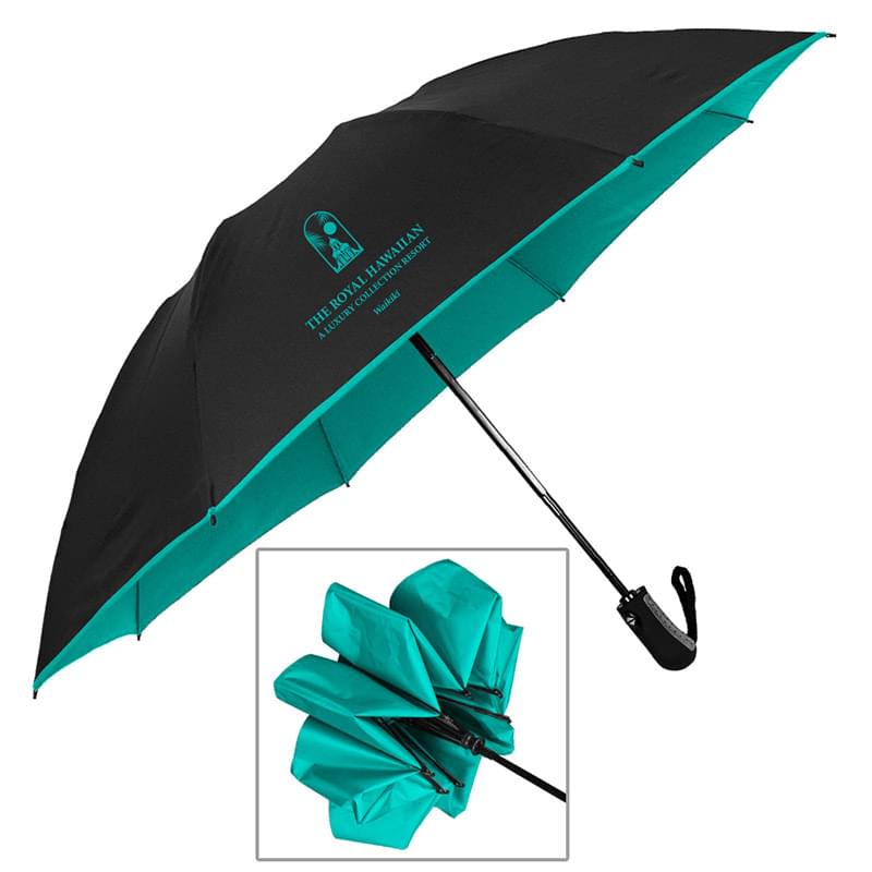 The Color Flip Inverted Folding Umbrella - Auto-Open, Reverse Auto-Closing