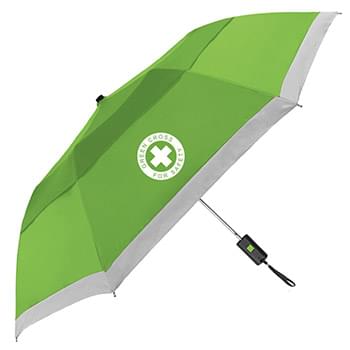 The Lifesaver Vented Reflective Folding Umbrella